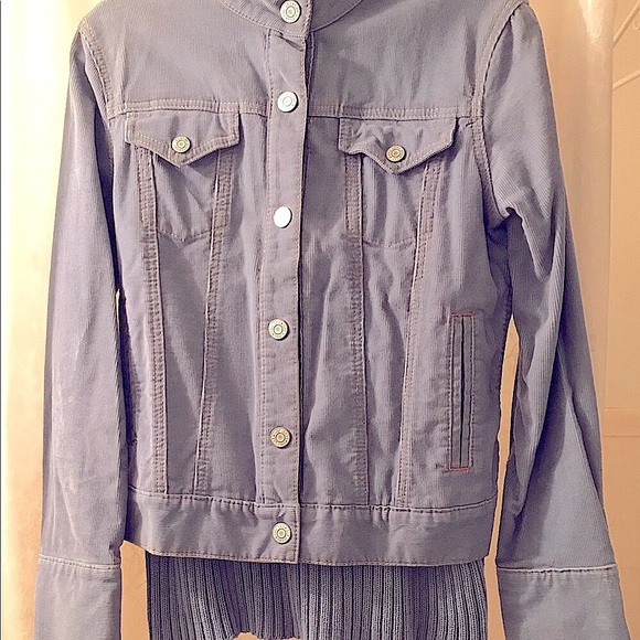 GAP Jackets & Blazers - Gap Corduroy Jean Jacket Slate Blue